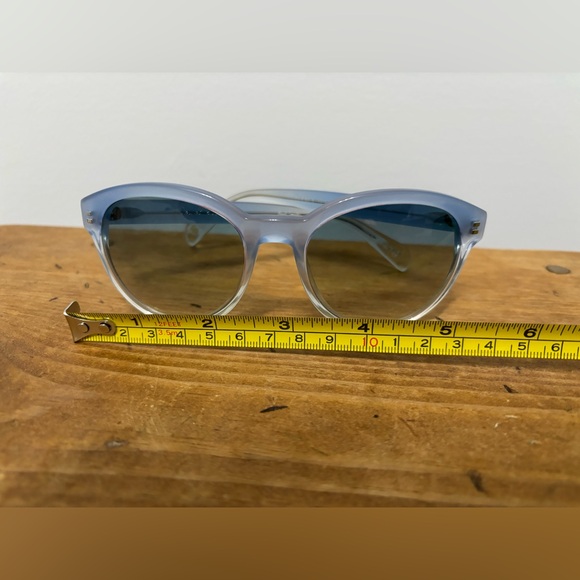 PAUL SMITH Blue Ombré Oversized Sunglasses - Picture 10 of 11